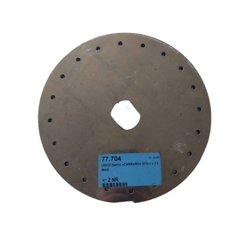 Disc semanatoare Carraro, 20 gauri, FI 5.5mm, 77.704 ,097839 Agricola Ricambi - 1