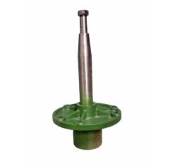 Ax vertical cositoare Turceasca 1.65 echipat cu flansa si butuc - 1