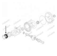 Rulment diferential Massey Ferguson 1277342C91 - 1