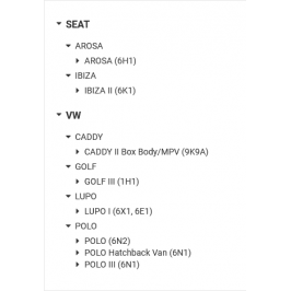 Bieleta antiruliu fata dreapta/stanga Seat/Volkswagen 6N0411315