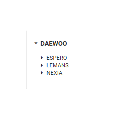 Senzor presiune ulei Daewwo 25036834KOR25036834