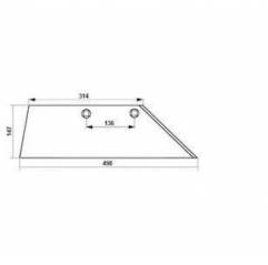 Brazdar Plug Stanga Lemken 3352031, 3352131, 56017 3352131, 560173352131, 3352131, SB45DL 22529 3352131M Agro Grup - 1